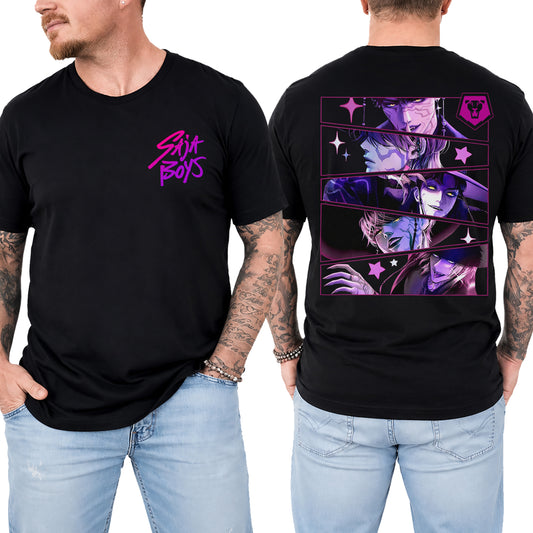 (ALDULT SIZE) V2 Saja Boy 2 Sided DTG Print Graphic Shirt Sweatshirt Hoodie Unisex Kpop Hunter Fan Art