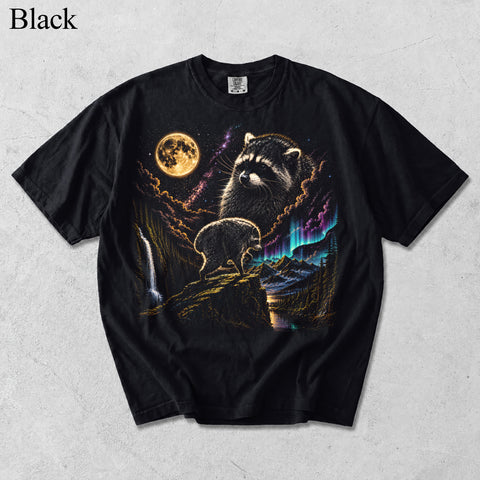 Aurora Jimothy Raccoon Vintage Shirt, Seattle Feral Legend Animal Lover Gift