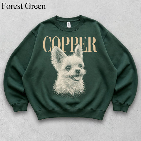 Comfort Colors Custom Pet Photo With Name Vintage Shirt