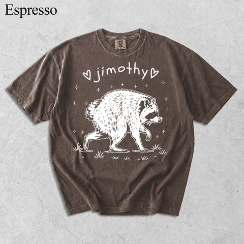 Jimothy Raccoon Comfort Shirt, Vintage Seattle Feral Legend Animal Lover Gift