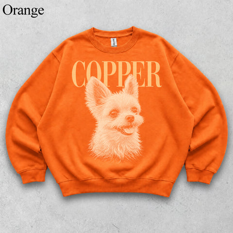 Comfort Colors Custom Pet Photo With Name Vintage Shirt