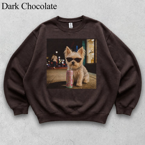 Comfort Colors Custom Pet Drinking Portrait II Shirt