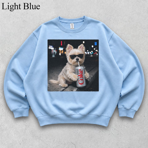 Comfort Colors Custom Pet Drinking Portrait Shirt