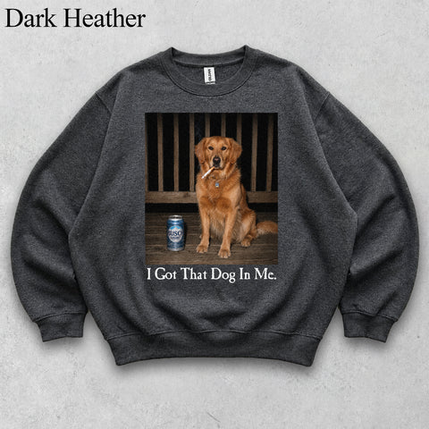 Comfort Colors I Got That Dog In Me Custom Pet Portrait Shirt