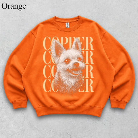 Comfort Colors Custom Pet Photo With Name II Vintage Shirt