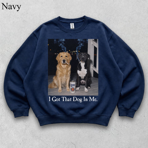Comfort Colors I Got That Dog In Me Custom Two Pet Portrait Shirt