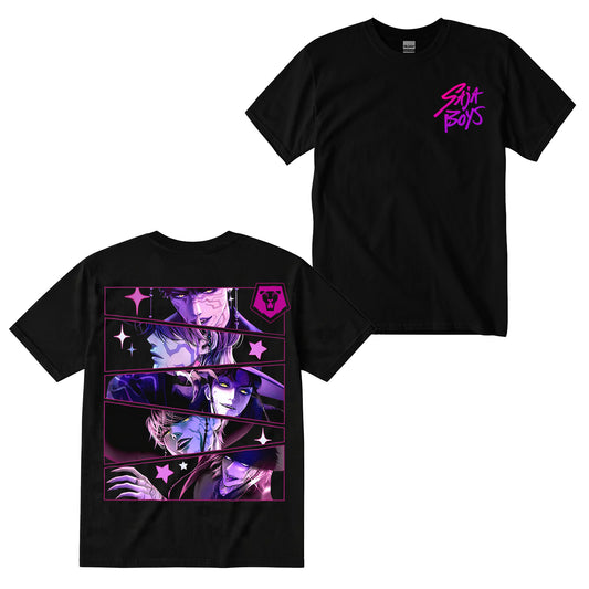 (ALDULT SIZE) V2 Saja Boy 2 Sided DTG Print Graphic Shirt Sweatshirt Hoodie Unisex Kpop Hunter Fan Art