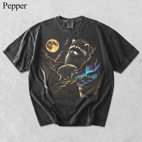 Aurora Jimothy Raccoon Vintage Shirt, Seattle Feral Legend Animal Lover Gift