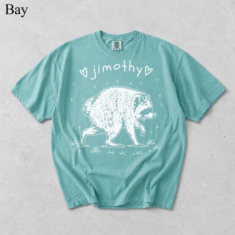 Jimothy Raccoon Comfort Shirt, Vintage Seattle Feral Legend Animal Lover Gift