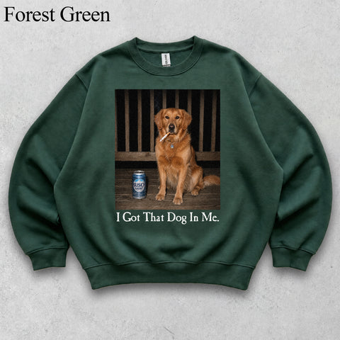 Comfort Colors I Got That Dog In Me Custom Pet Portrait Shirt