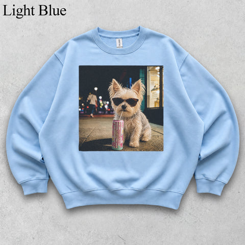 Comfort Colors Custom Pet Drinking Portrait II Shirt