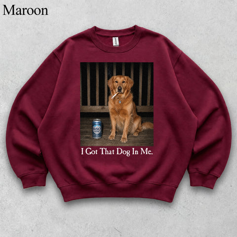 Comfort Colors I Got That Dog In Me Custom Pet Portrait Shirt