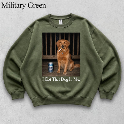 Comfort Colors I Got That Dog In Me Custom Pet Portrait Shirt