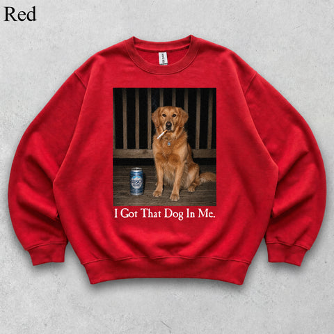 Comfort Colors I Got That Dog In Me Custom Pet Portrait Shirt