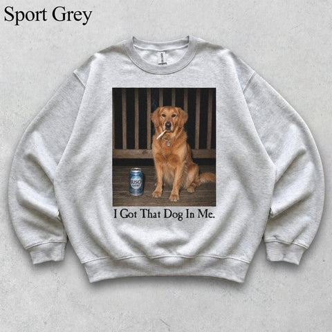 Comfort Colors I Got That Dog In Me Custom Pet Portrait Shirt