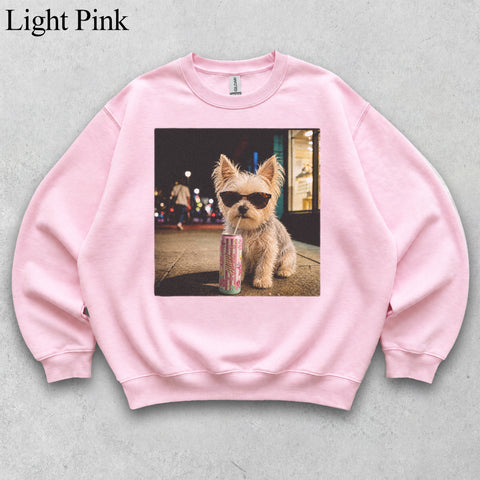 Comfort Colors Custom Pet Drinking Portrait II Shirt