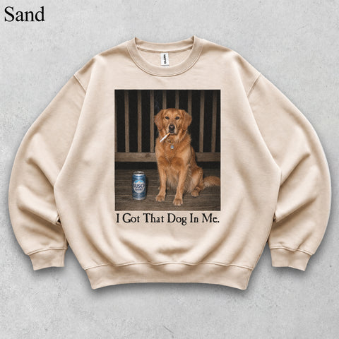 Comfort Colors I Got That Dog In Me Custom Pet Portrait Shirt