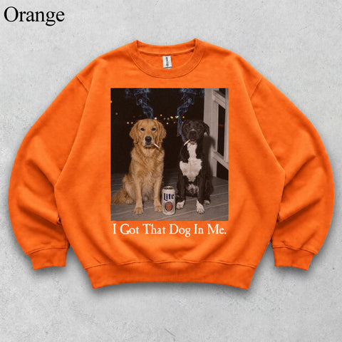 Comfort Colors I Got That Dog In Me Custom Two Pet Portrait Shirt