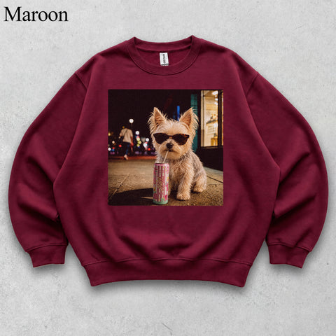 Comfort Colors Custom Pet Drinking Portrait II Shirt