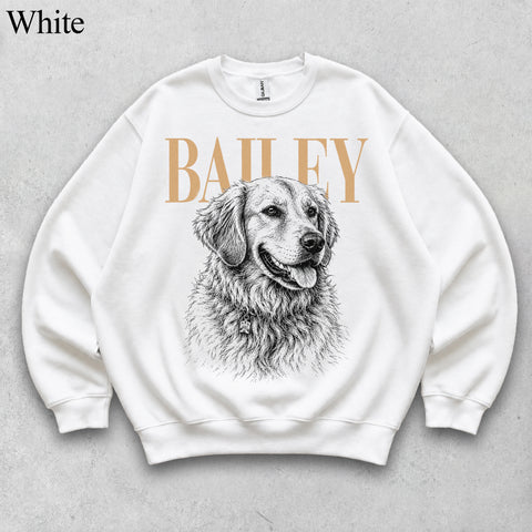 Comfort Colors Custom Pet Photo With Name Vintage Shirt