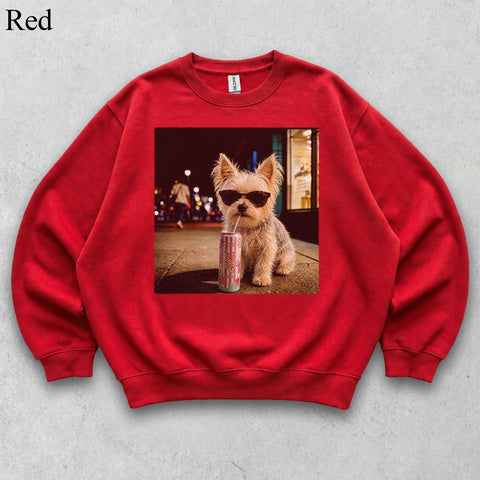 Comfort Colors Custom Pet Drinking Portrait II Shirt