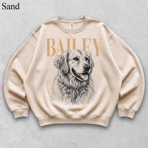 Comfort Colors Custom Pet Photo With Name Vintage Shirt