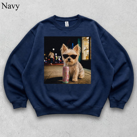 Comfort Colors Custom Pet Drinking Portrait II Shirt