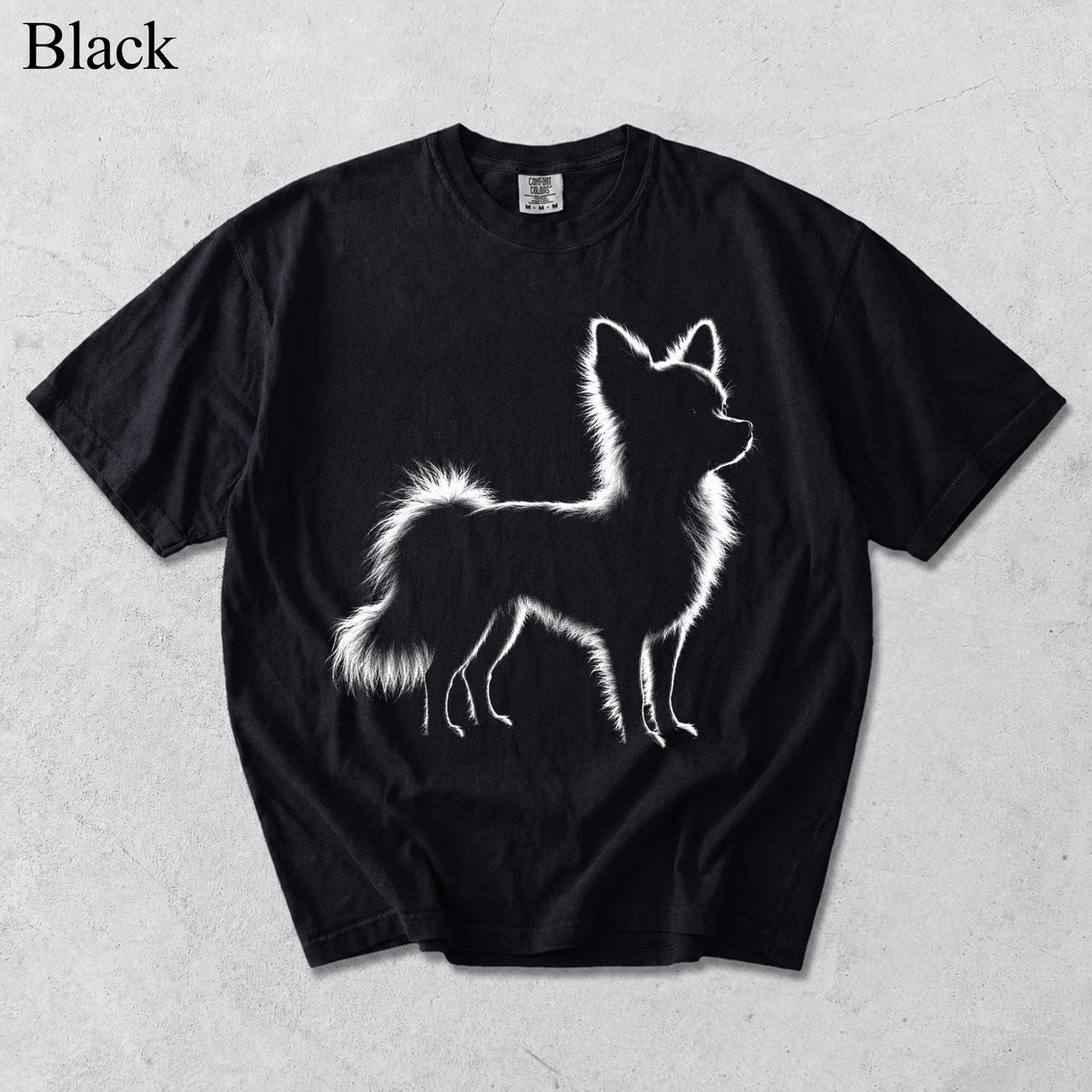 Comfort Colors Silhouette Pet Photo Vintage Shirt