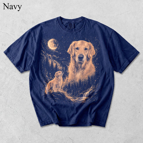 Comfort Colors Custom Pet Photo Howling to The Moon Vintage Shirt