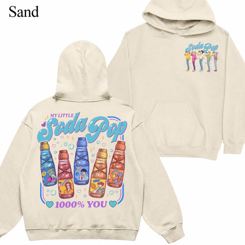 Soda Pop 2 Sided DTG Print Graphic Youth Shirt Sweatshirt Hoodie Unisex Saja Boy Kpop Hunter Fan Art
