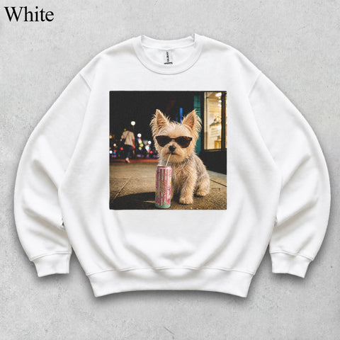 Comfort Colors Custom Pet Drinking Portrait II Shirt