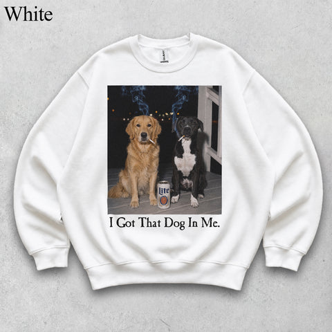 Comfort Colors I Got That Dog In Me Custom Two Pet Portrait Shirt