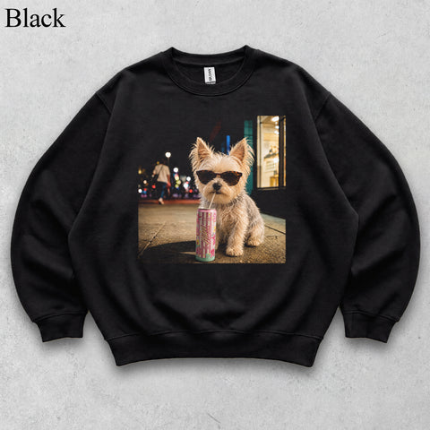 Comfort Colors Custom Pet Drinking Portrait II Shirt