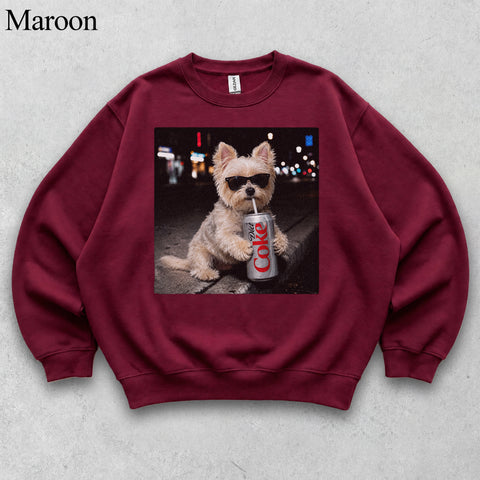 Comfort Colors Custom Pet Drinking Portrait Shirt