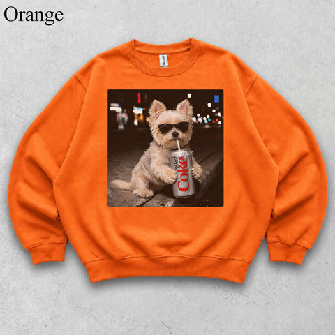 Comfort Colors Custom Pet Drinking Portrait Shirt