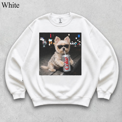 Comfort Colors Custom Pet Drinking Portrait Shirt