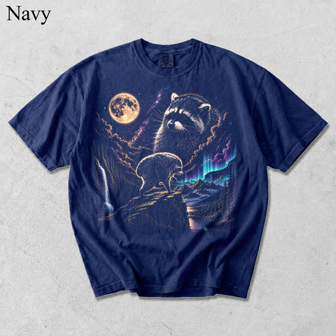 Aurora Jimothy Raccoon Vintage Shirt, Seattle Feral Legend Animal Lover Gift