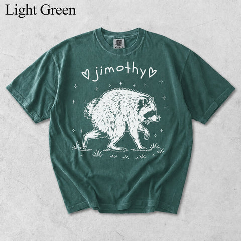 Jimothy Raccoon Comfort Shirt, Vintage Seattle Feral Legend Animal Lover Gift