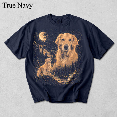 Comfort Colors Custom Pet Photo Howling to The Moon Vintage Shirt