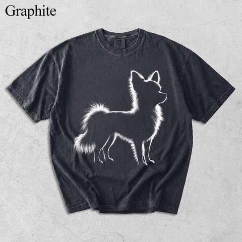 Comfort Colors Silhouette Pet Photo Vintage Shirt