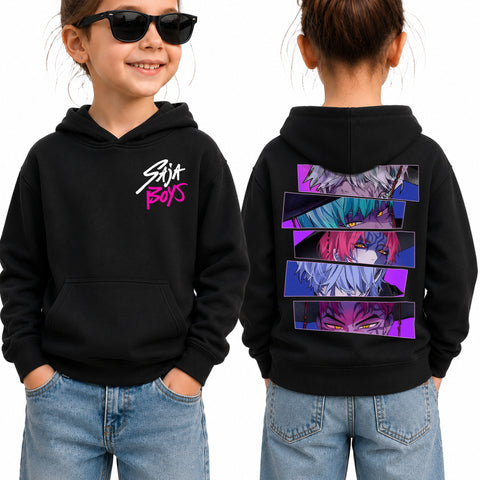 V3 Saja Boy 2 Sided DTG Print Graphic Youth Shirt Sweatshirt Hoodie Unisex Kpop Hunter Fan Art