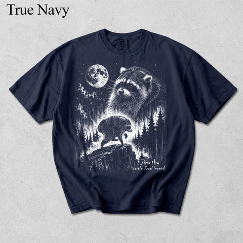 Jimothy Raccoon Vintage Shirt, Seattle Feral Legend Animal Lover Gift