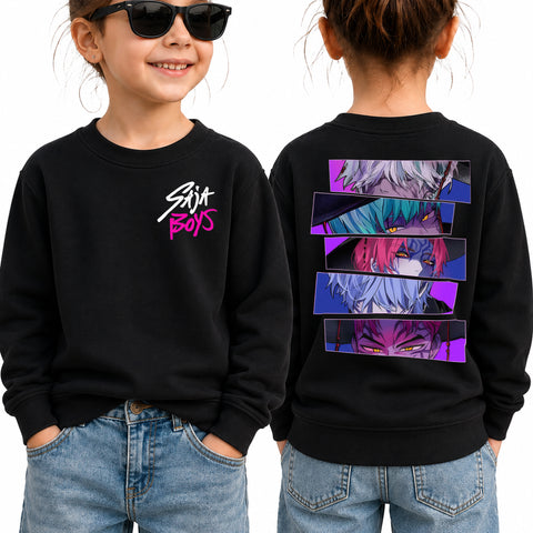 V3 Saja Boy 2 Sided DTG Print Graphic Youth Shirt Sweatshirt Hoodie Unisex Kpop Hunter Fan Art