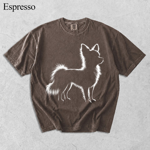 Comfort Colors Silhouette Pet Photo Vintage Shirt