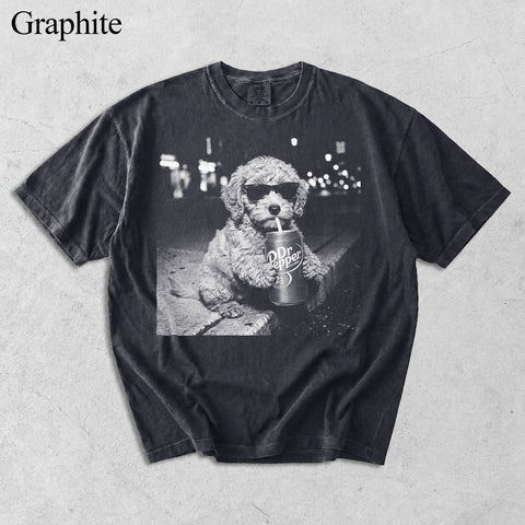 Comfort Colors Custom Pet Drinking Vintage Shirt