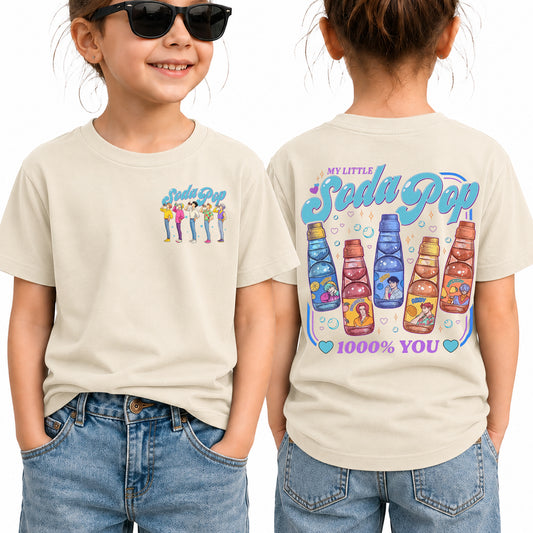 Soda Pop 2 Sided DTG Print Graphic Youth Shirt Sweatshirt Hoodie Unisex Saja Boy Kpop Hunter Fan Art