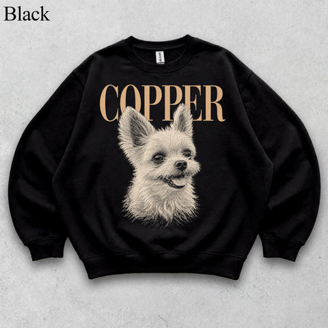 Comfort Colors Custom Pet Photo With Name Vintage Shirt