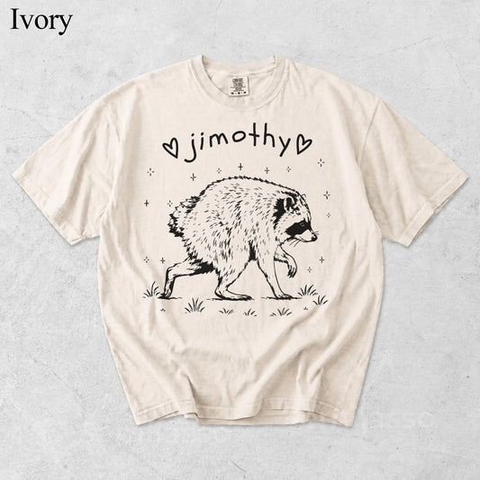 Jimothy Raccoon Comfort Shirt, Vintage Seattle Feral Legend Animal Lover Gift
