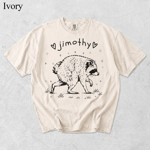 Jimothy Raccoon Comfort Shirt, Vintage Seattle Feral Legend Animal Lover Gift