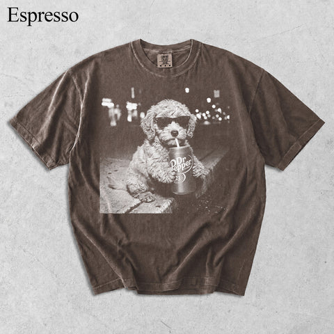 Comfort Colors Custom Pet Drinking Vintage Shirt